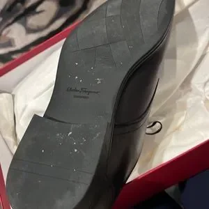 Ferragamo Mens shoes in black. Size 10 for mens. Worn once. In great condition Salvatore Ferragamo | Shoes | Ferragamo Mens Shoes In Black  main image 3